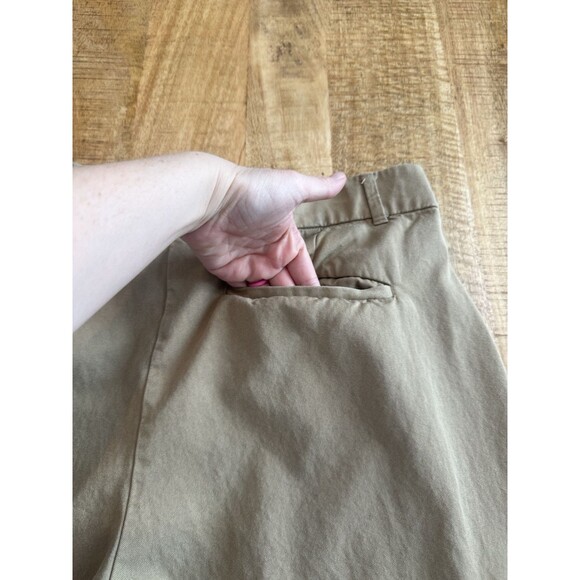 Old Navy Women's Tan Extra High Rise Taylor Straight Trouser Pants Cargo Pockets - Picture 9 of 12